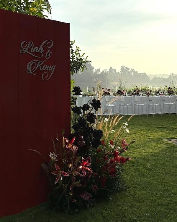 Inside Khanh Linh and Vu Minh Kong’s Stylish Vietnamese Wedding