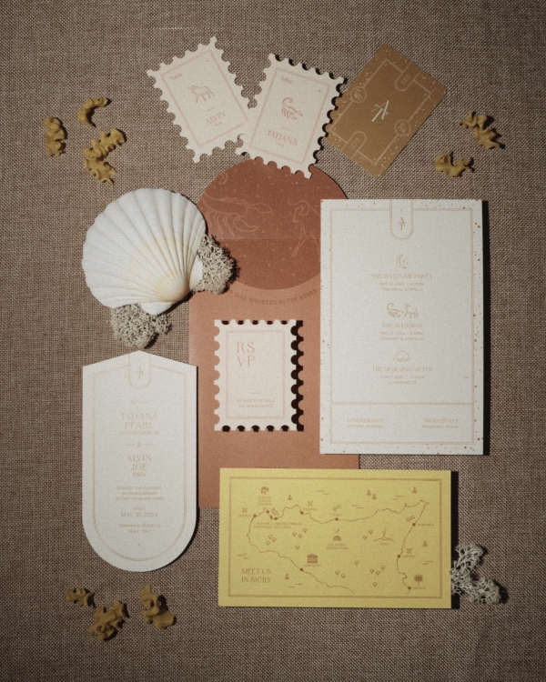 An Art-Inspired Italian Wedding in Sicily