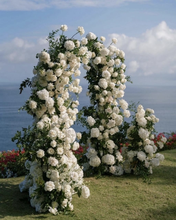 Inside Rime Arodaky's Chic Balinese Wedding