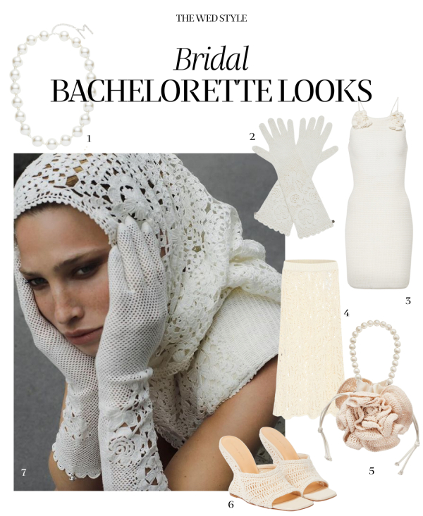 THE WED Style: Bridal Bachelorette Looks