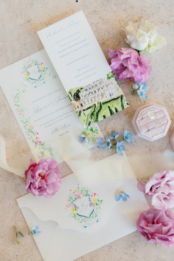 A Luxury Italian Wedding at Villa Miani