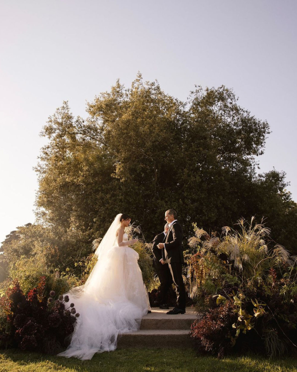 Influencer Tania Sarin's Santa Barbara Wedding