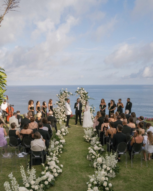 Inside Rime Arodaky's Chic Balinese Wedding