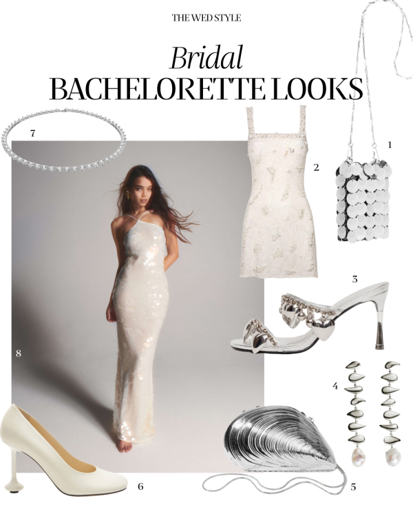THE WED Style: Bridal Bachelorette Looks