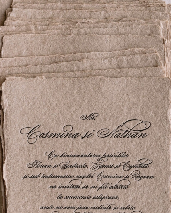 50 Elegant Calligraphy Stationery Suites