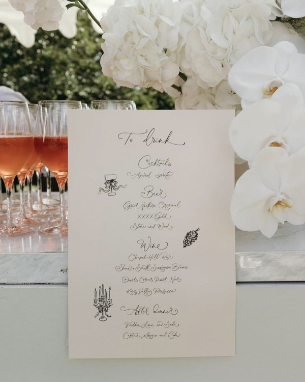 50 Elegant Calligraphy Stationery Suites