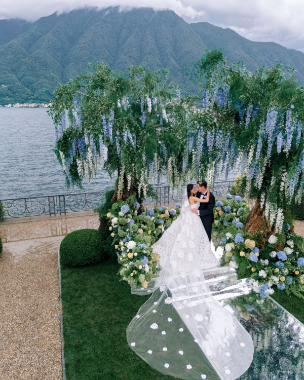 Behind the Design: How Celebrity Florist Larry Walshe Created Becca Bloom’s Viral Lake Como Wedding