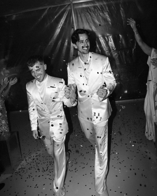 A Bold Botanical-Inspired Wedding Amongst Brutalist Architecture in Portugal