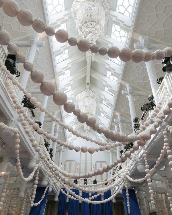 An Avant-Garde Vietnamese Beach Wedding Splashed in Bold Blue