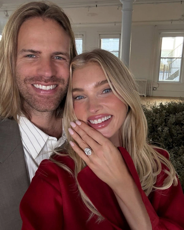 Supermodel Elsa Hosk Shows Off Massive Diamond Ring After Surprise Proposal — photo 1