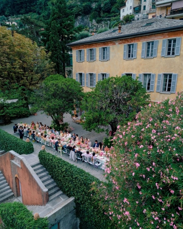 Inside the Details of Becca Bloom's Lake Como Wedding Weekend