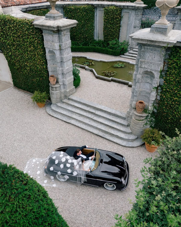 Behind the Design: How Celebrity Florist Larry Walshe Created Becca Bloom’s Viral Lake Como Wedding