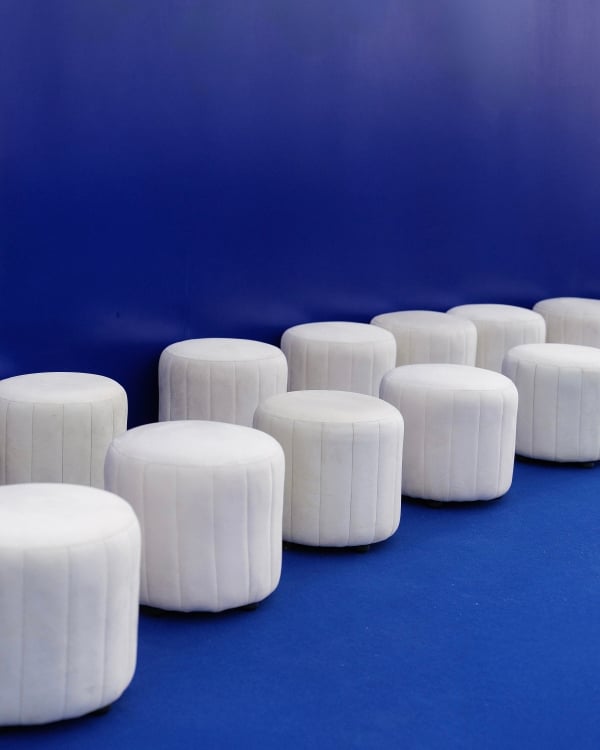 An Avant-Garde Vietnamese Beach Wedding Splashed in Bold Blue