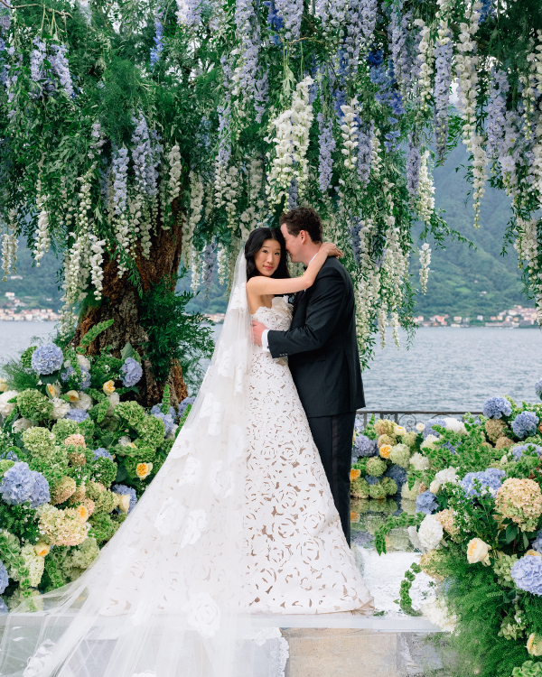 Behind the Design: How Celebrity Florist Larry Walshe Created Becca Bloom’s Viral Lake Como Wedding