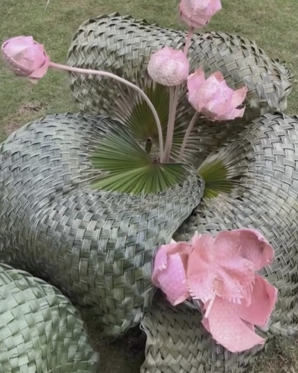 Trend: Woven Grass Arrangements