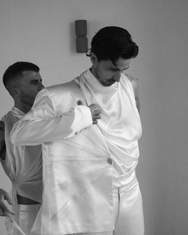 A Bold Botanical-Inspired Wedding Amongst Brutalist Architecture in Portugal