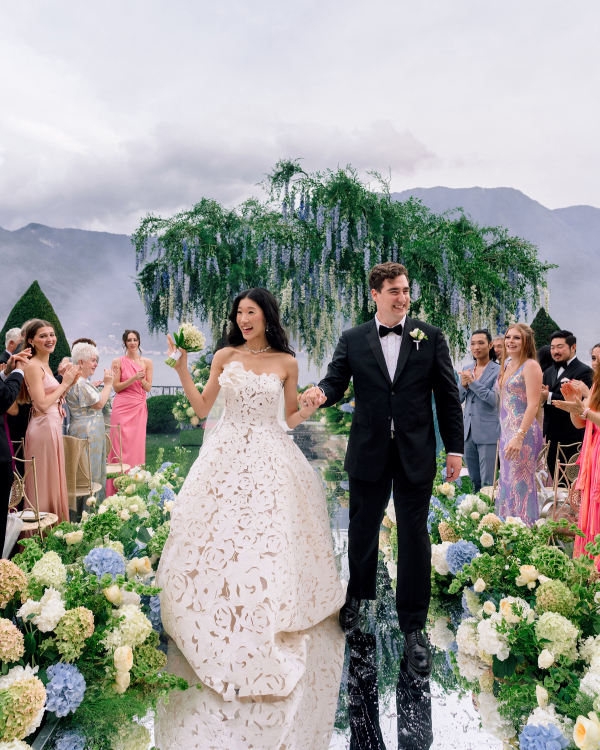 Behind the Design: How Celebrity Florist Larry Walshe Created Becca Bloom’s Viral Lake Como Wedding