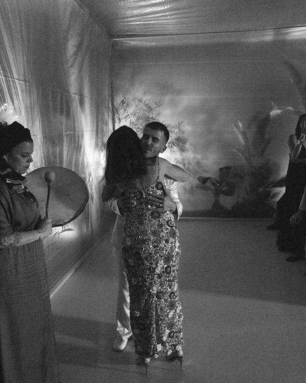 A Bold Botanical-Inspired Wedding Amongst Brutalist Architecture in Portugal