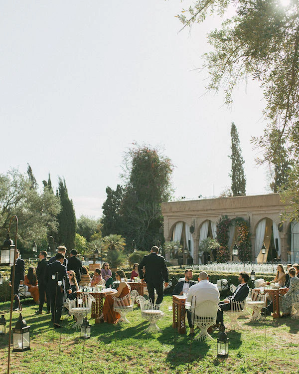 A Vibrant Wedding in the Gardens of Marrakech