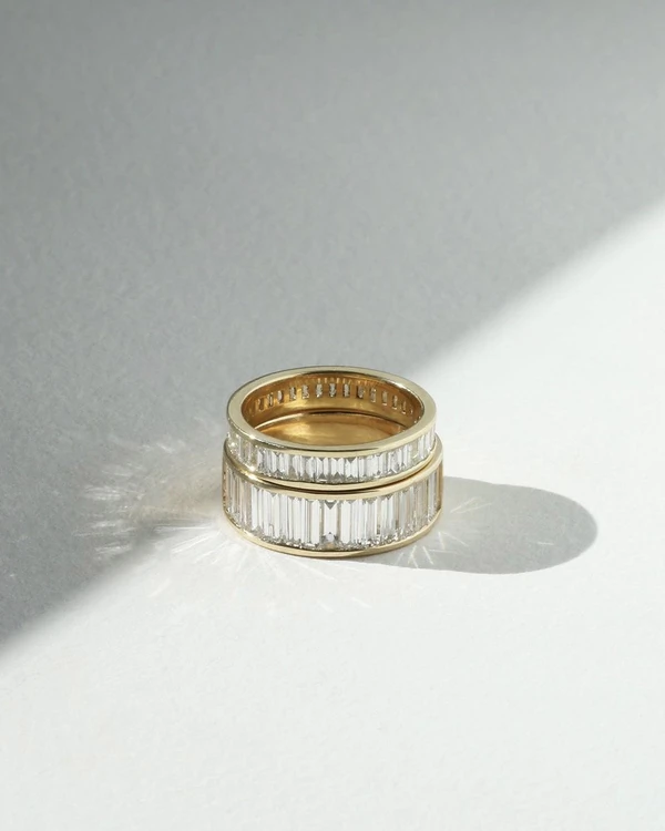 24 Baguette Diamond Rings