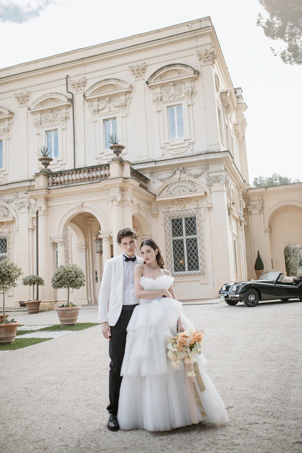 Romantic Wedding Day at the Enchanting Villa Aurelia