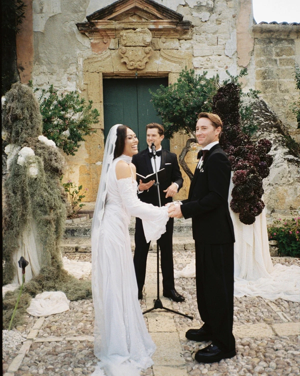 This Galliano-Inspired Bride Brought Mermaidcore to Sicily