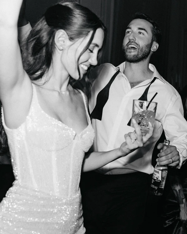 An Intimate Parisian Wedding Amidst an Elegant Château Garden