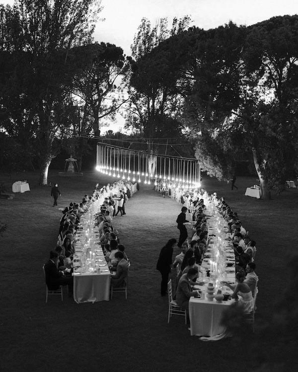 An Elegant Art-Inspired Garden Celebration in Madrid