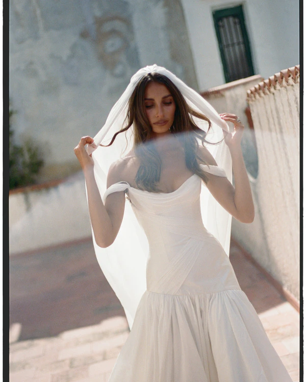 Inside Model Dominique Elissa’s Bridal Wardrobe: Style, Stories & Sentiment