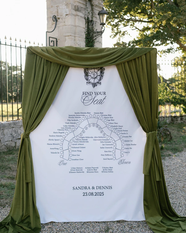 An Old-World Elegant Wedding at an 18th-Century French Château