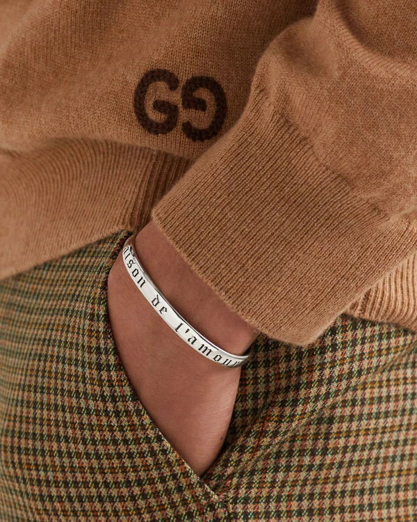 Trendy Silver Jewelry For a Groom