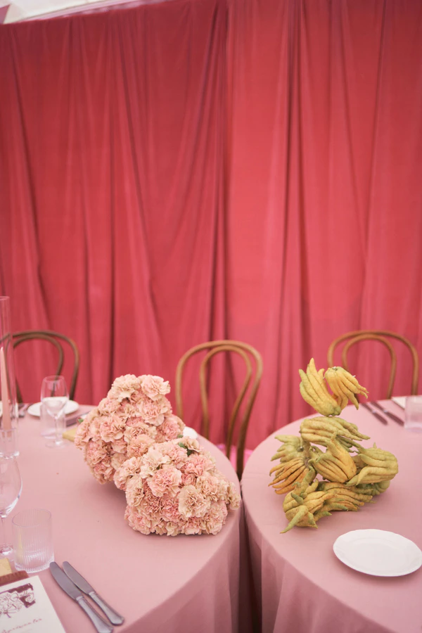 A Vibrant & Artistic Pink-Drenched Wedding in the Australian Countryside