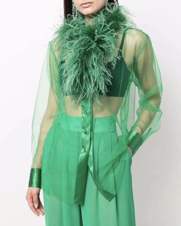 Wedding Accessories with Feathers for Brides