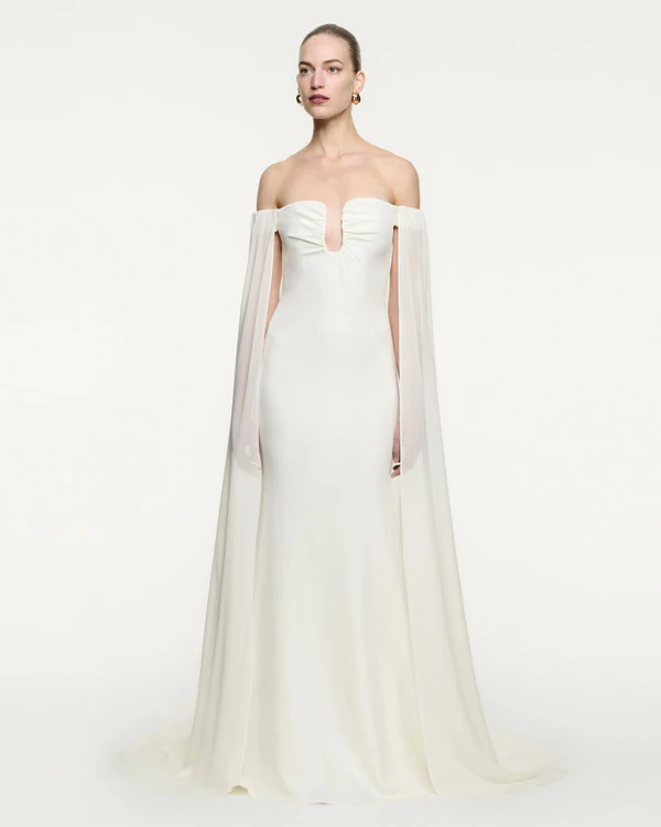 16 Minimalistic Wedding Dresses to Inspire You