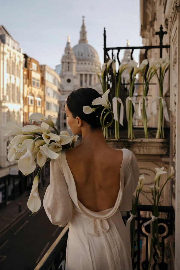 A Symphony of Silk, Light and Blooms