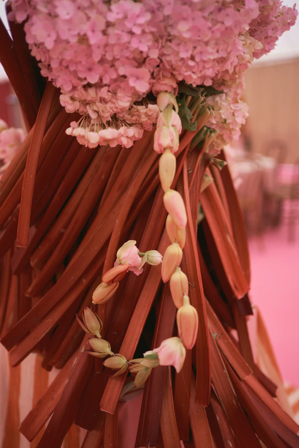 A Vibrant & Artistic Pink-Drenched Wedding in the Australian Countryside