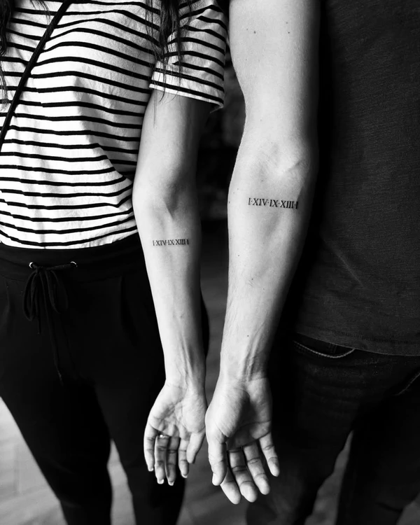 20 Couple Tattoo Ideas for Modern Lovers