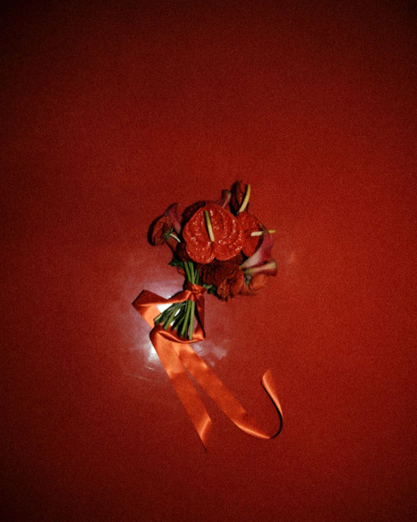 As the World Falls Down in Red