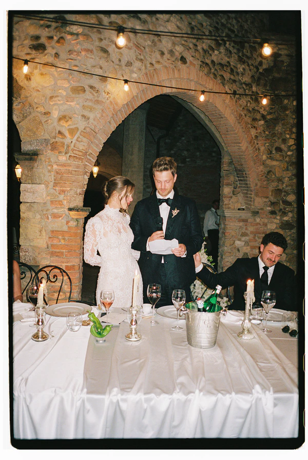 Inside Influencer Grace Nicholas’s Vintage-Style Wedding in Tuscany, Captured Entirely on Film
