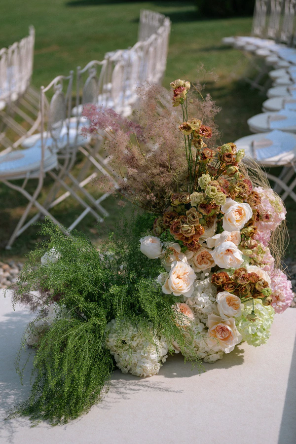 Brittany Netta’s Cinematic Lake Como Wedding Featuring a Bespoke Danielle Frankel Gown