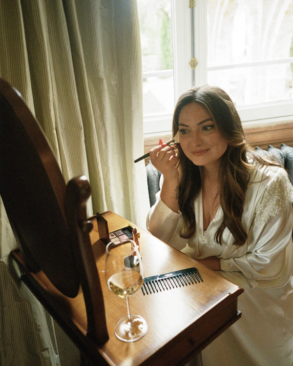 A Romantic Parisian Wedding in a Cinematic Open-Air Abbey
