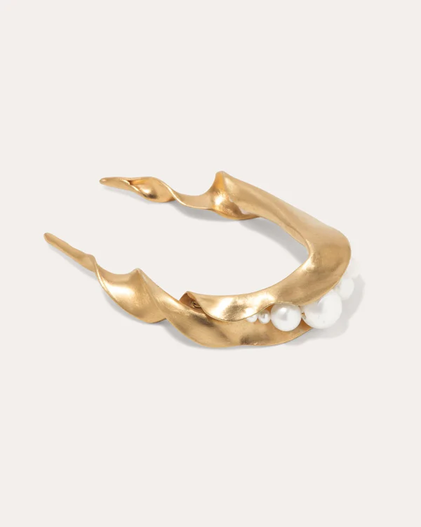 <a href="https://us.completedworks.com/collections/hair-accessories/products/r2112-pearl-gold-plated-hair-pin?variant=39898420215913">COMPLETEDWORKS Drippty Drip Pearl and Gold Plated Hair Pin</a>, $284