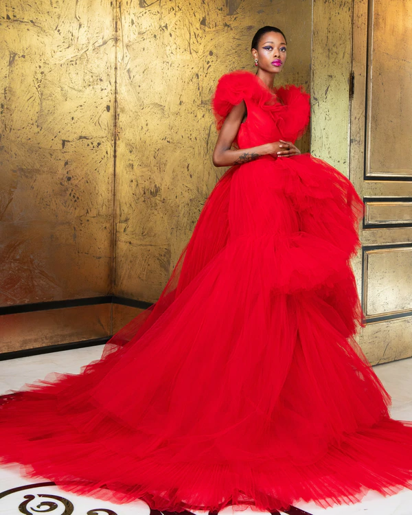 Do Colorful Wedding Dresses Have a Moment?