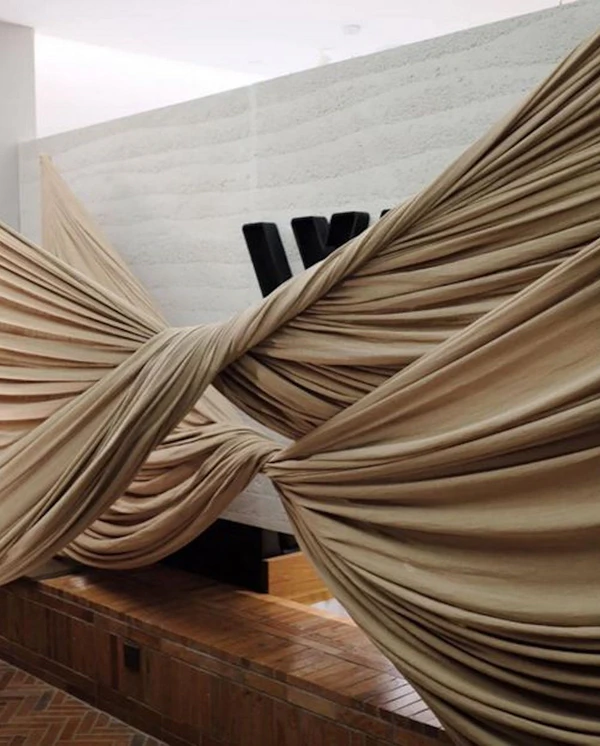 Trend: Draped Fabric Installations