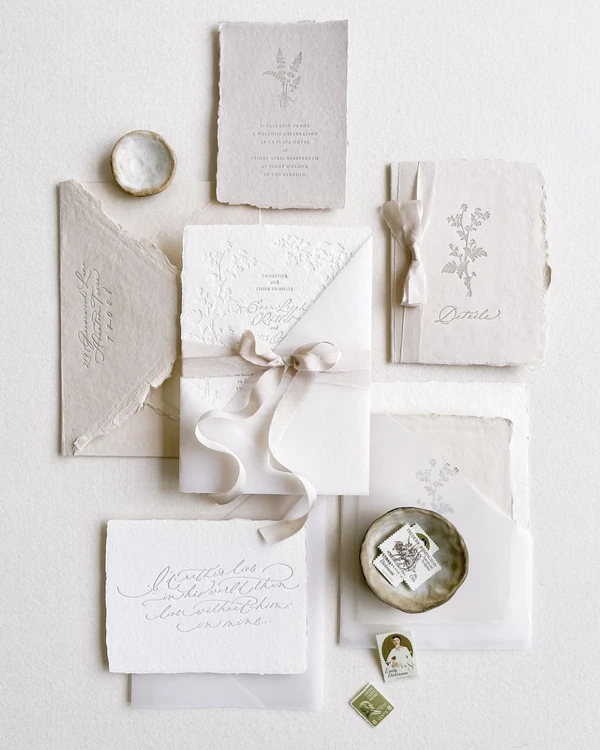 50 Elegant Calligraphy Stationery Designs
