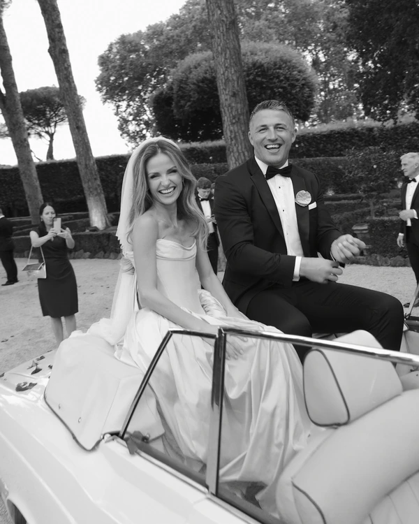 An Elegant & Dreamy Italian Wedding in a Baroque Roman Villa