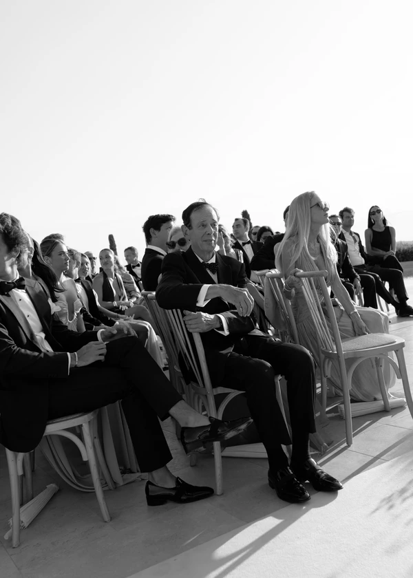 A Cinematic & Artistic Color-Washed Wedding Weekend at Amanzoe in Greece