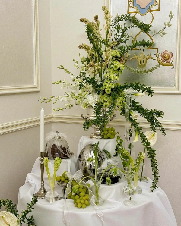 Lush Green Event Design Inspiration