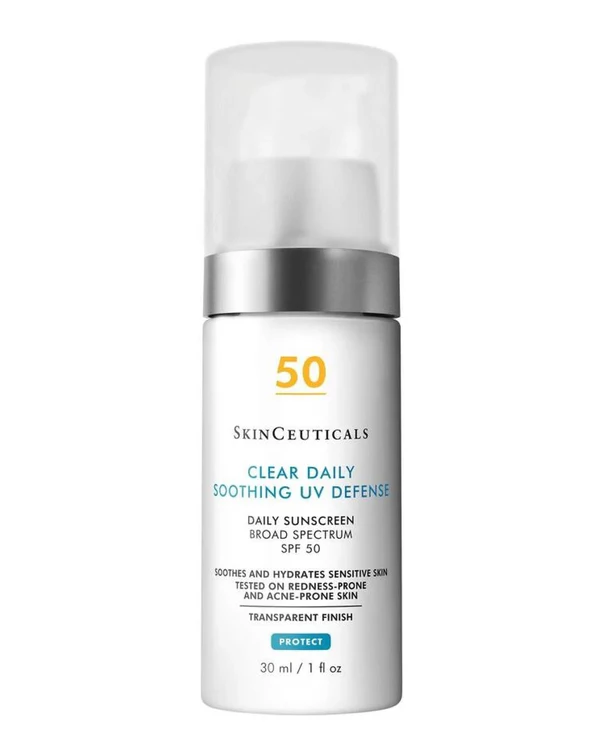 <a href="https://www.skinceuticals.com/skincare/sunscreens/clear-daily-soothing-uv-defense-sunscreen-spf-50/S124.html">SkinCeuticals</a>