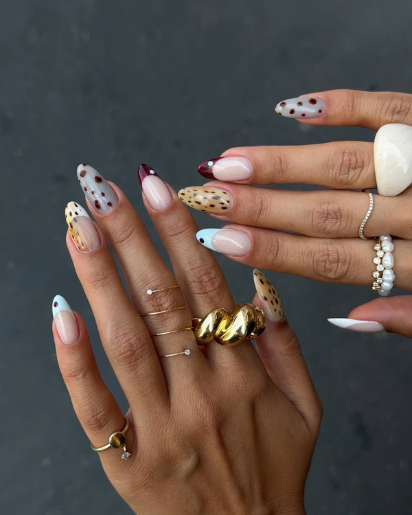 Trend: Animal Print Nails — photo 2